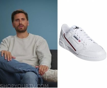 celebrities wearing adidas continental 80