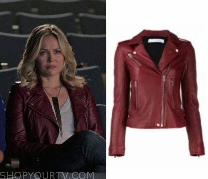 Chesapeake Shores: Season 4 Episode 4 Bree's Red Leather Jacket | Shop ...