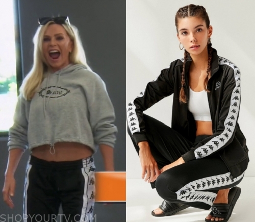 RHOOC: Season 14 Episode 5 Tamra's Black/White Track Pants | Shop Your TV