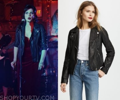 Daybreak: Season 1 Episode 7 Ms Crumble's Black Leather Jacket | Shop ...