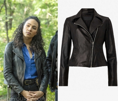 Prodigal Son: Season 1 Episode 3 Dani's Black Leather Jacket | Shop Your TV