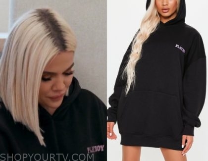 khloe kardashian champion sweatshirt