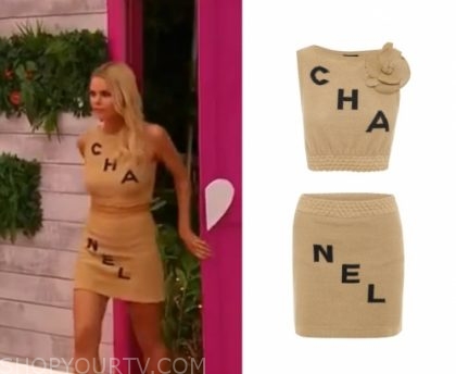 chanel two piece set