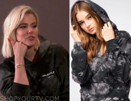 khloe kardashian champion sweatshirt