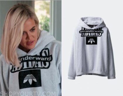 Keeping Up With The Kardashians: Season 17 Episode 7 Khloe's Hoodie | Shop  Your TV