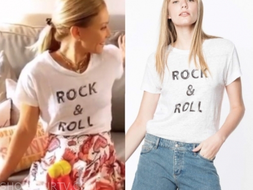 Kelly ripa rock and roll sale t shirt