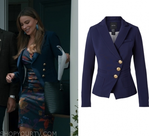 Modern Family: Season 11 Episode 4 Gloria's Navy Blazer | Shop Your TV