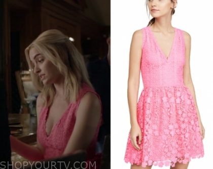 Batwoman: Season 1 Episode 4 Reagan's Pink Floral Lace Dress | Shop Your TV