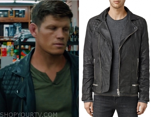 NCIS LA: Season 11 Episode 2 Liam's Quilted Leather Jacket | Shop Your TV