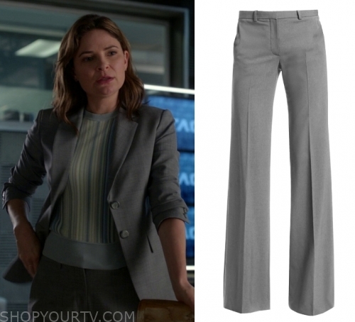 Bull: Season 4 Episode 5 Taylor's Grey Trousers | Shop Your TV