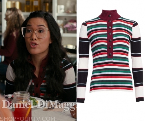 American Housewife: Season 4 Episode 5 Doris' Striped Button Front ...