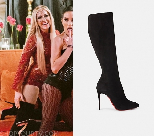 RHOD: Season 4 Episode 6 Stephanie's Black Knee High Boots | Shop Your TV