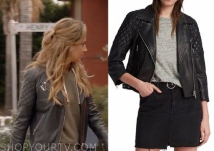 all saints beattie leather jacket