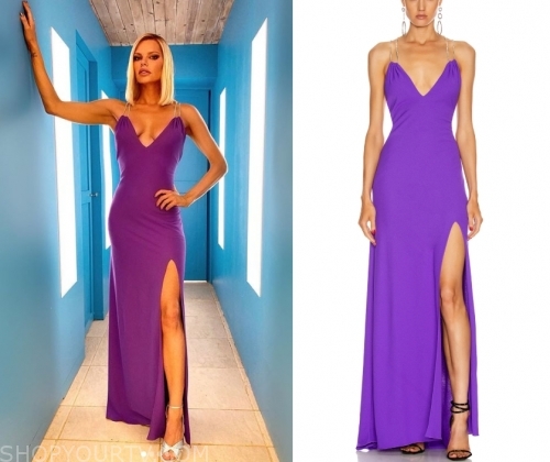 Love Island (AU): Season 2 Week 6 Sophie's Purple Dress | Shop Your TV