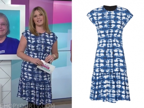 The Today Show: November 2019 Jenna Bush Hager's Blue and White Tie Dye ...