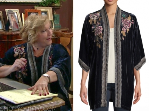 Johnny was hirsch on sale velvet draped cardigan