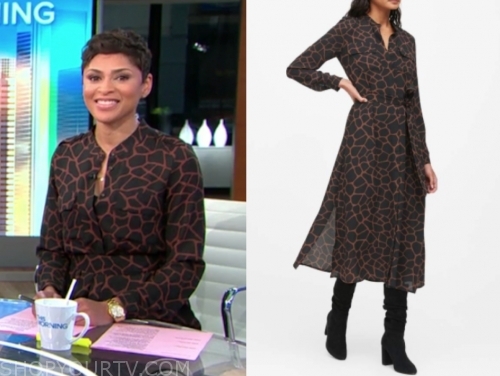 Jericka Duncan Fashion, Clothes, Style and Wardrobe worn on TV Shows ...
