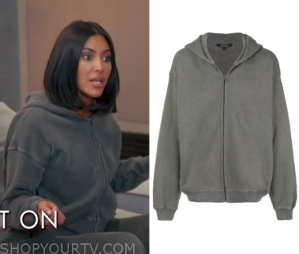 yeezy season 6 zip hoodie