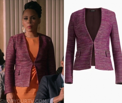 HTGAWM: Season 6 Episode 8 Tegan's Maroon Jacket | Shop Your TV