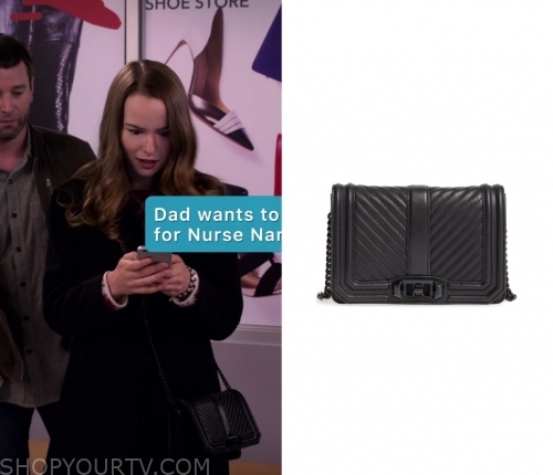 Merry Happy Whatever: Season 1 Episode 4 Emmy's Ribbed Flap Crossbody ...