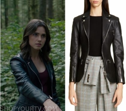 Charmed: Season 2 Episode 4 Abigail's Leather Jacket | Shop Your TV