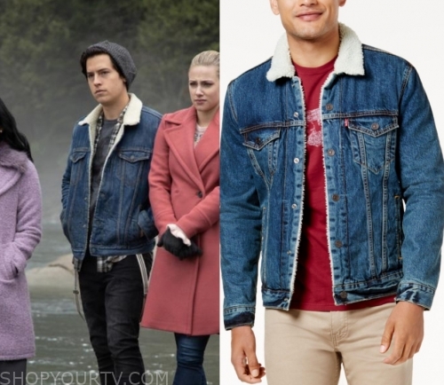 cole sprouse levis jacket