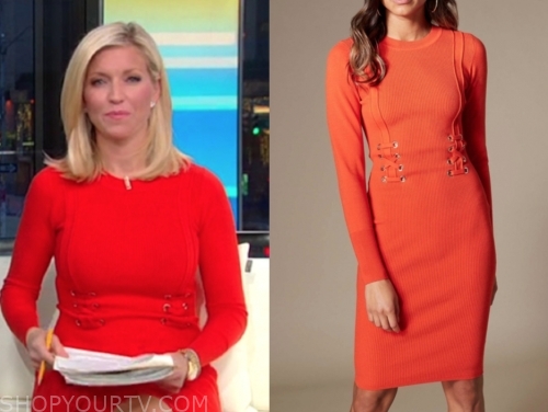 Ainsley Earhardt Fashion, Clothes, Style and Wardrobe worn on TV Shows ...