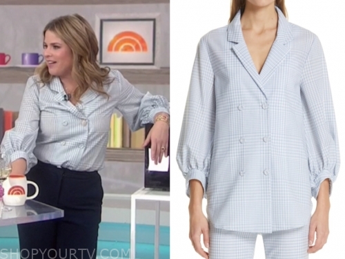 The Today Show: December 2019 Jenna Bush Hager's Blue Gingham Double ...