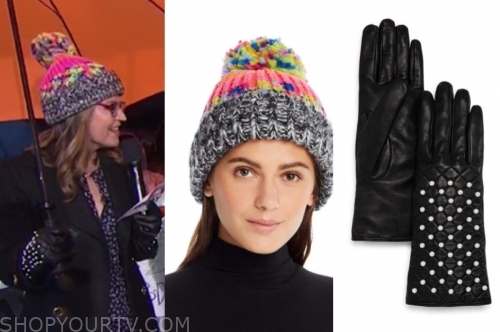 The Today Show: December 2019 Savannah Guthrie's Beanie Multicolor Hat ...