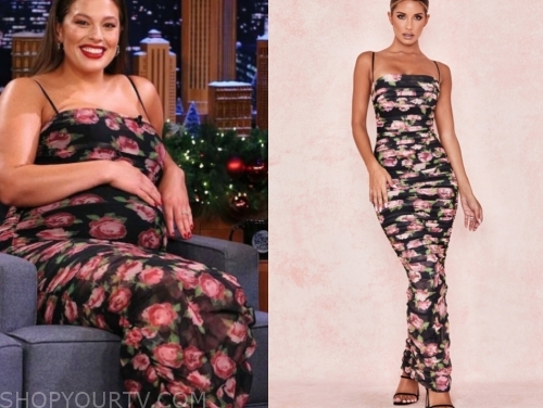 beyond by ashley graham floral maxi dress