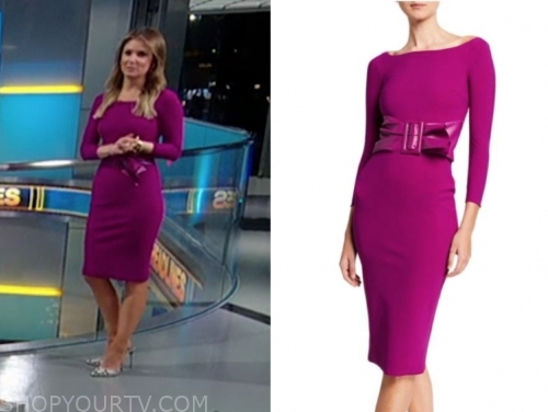 Fox and Friends: December 2019 Jillian Mele's Purple Leather Belt ...