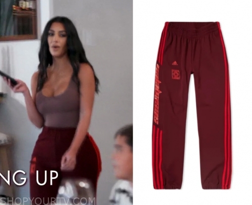 khloe kardashian adidas pants