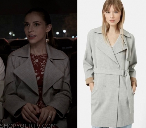 Madam secretary white 2025 trench coat