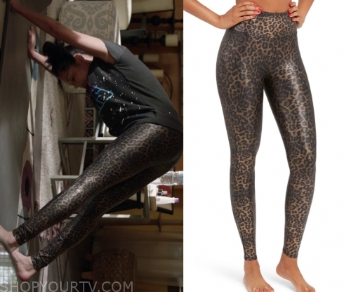 The Rookie: Season 2 Episode 10 Angela's Leopard Print Leggings