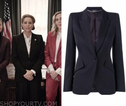 Madam Secretary: Season 6 Episode 10 Elizabeth's Black Blazer | Shop ...