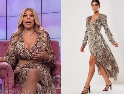 wendy williams wrap dress