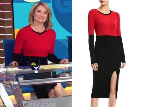 Good Morning America: January 2020 Amy Robach's Red and Black ...