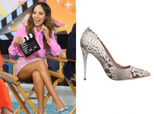 E! News: January 2020 Lilliana Vazquez's Snakeskin Pumps | Shop Your TV