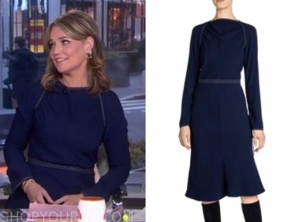 The Today Show: January 2020 Savannah Guthrie's Navy Blue and White ...