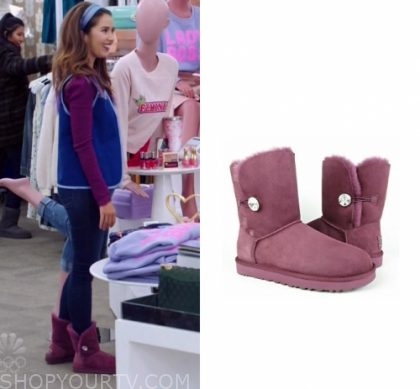 mauve ugg boots