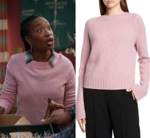 The Unicorn: Season 1 Episode 11 Michelle's Pink Sweater | Shop Your TV