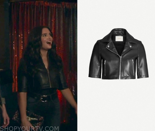 The Bold Type: Season 4 Episode 2 Jane's Cropped Leather Jacket | Shop ...