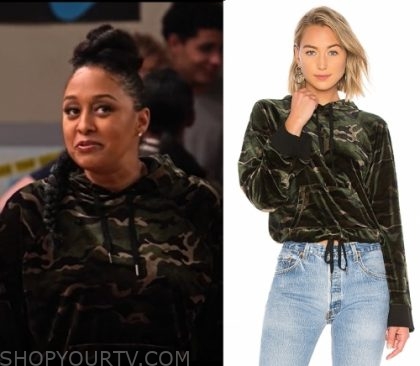 Family Reunion: Season 1 Episode 11 Cocoa's Velvet Camo Track Jacket ...