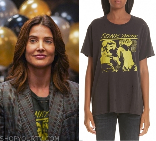 Stumptown Season 1 Episode 12 Dex s Graphic Sonic Youth Tee