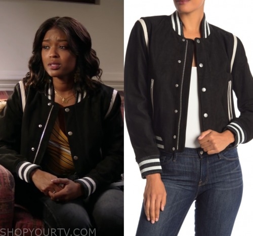 God Friended Me: Season 2 Episode 13 Ali's Black Biker Jacket | Shop ...