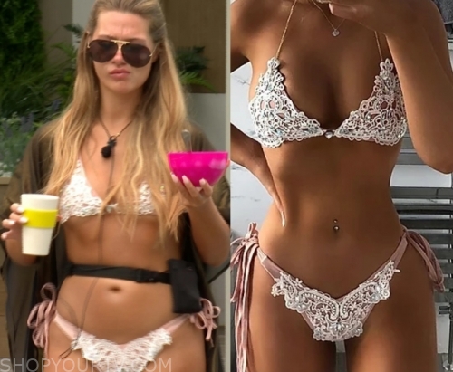 Love Island Uk Season 6 Episode 19 Shaughnas Lace Bikini Shop Your Tv 6732