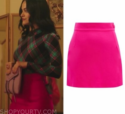 pink plaid skirt episode