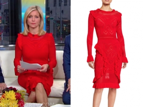 Ainsley Earhardt Fashion, Clothes, Style and Wardrobe worn on TV Shows ...