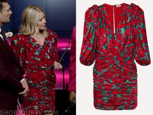 Kelly ripa outlet red dress