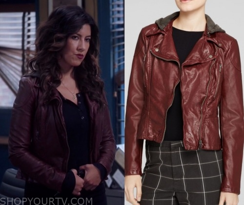 Brooklyn Nine-Nine: Season 7 Episode 9 Rosa's Red Leather Jacket | Shop ...